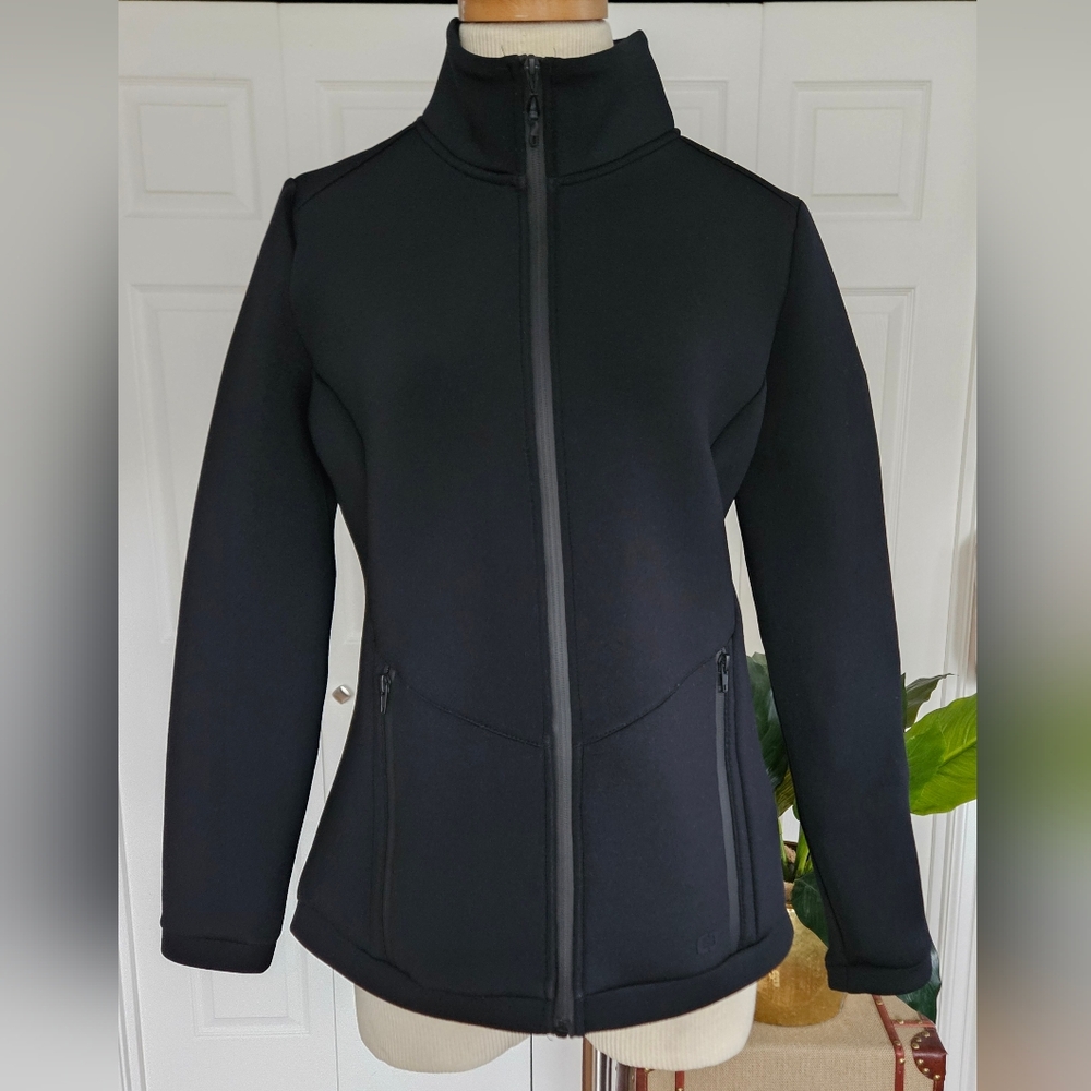 OGIO Axis Bonded Softshell Water resistant Lightweight Full-zipper  Jacket!